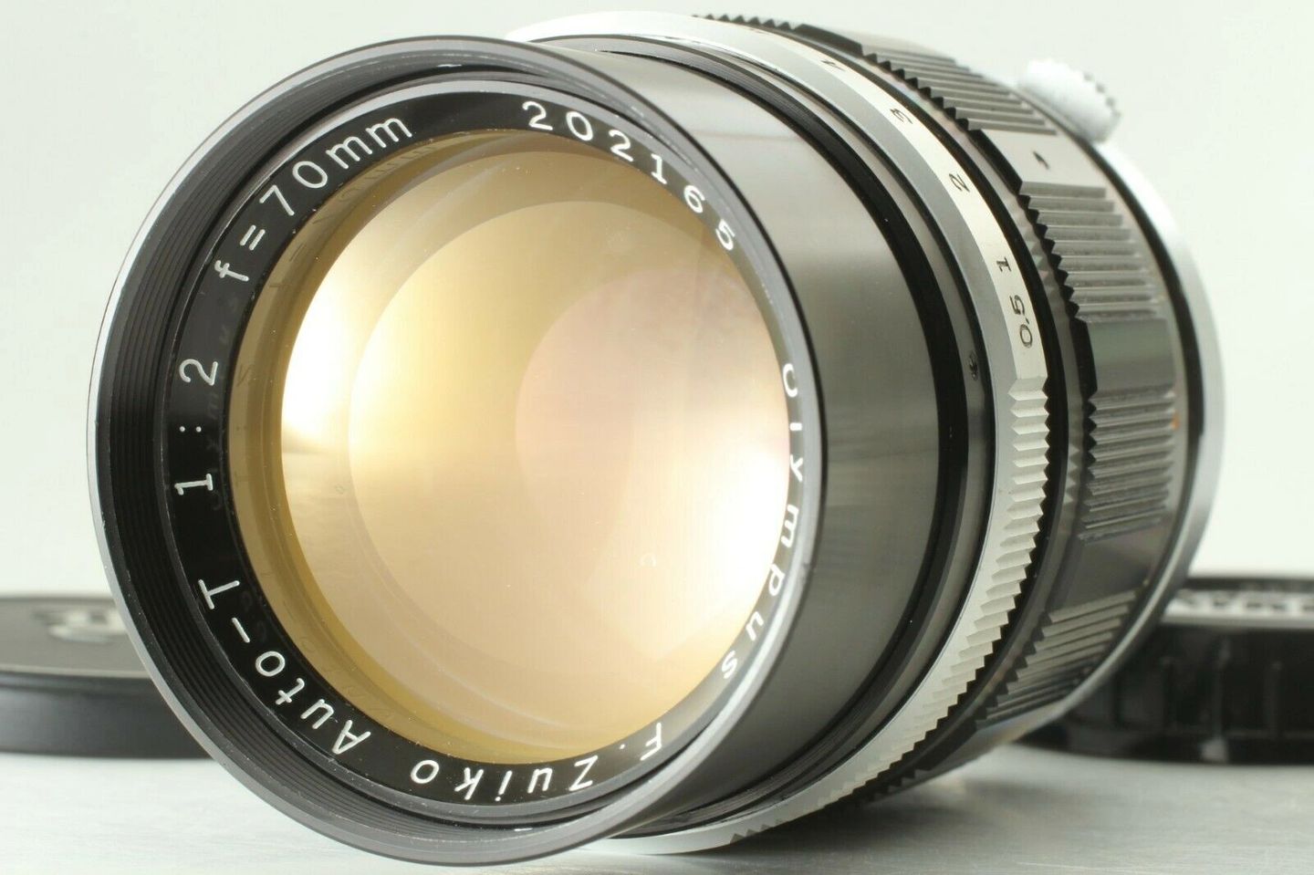 b*a様 ★OLYMPUSペンF F.Zuiko Auto-T-70mm W-2 🎦 [ Excellent+5 ] Olympus F.Zuiko Auto-T 70mm f/2 Lens for